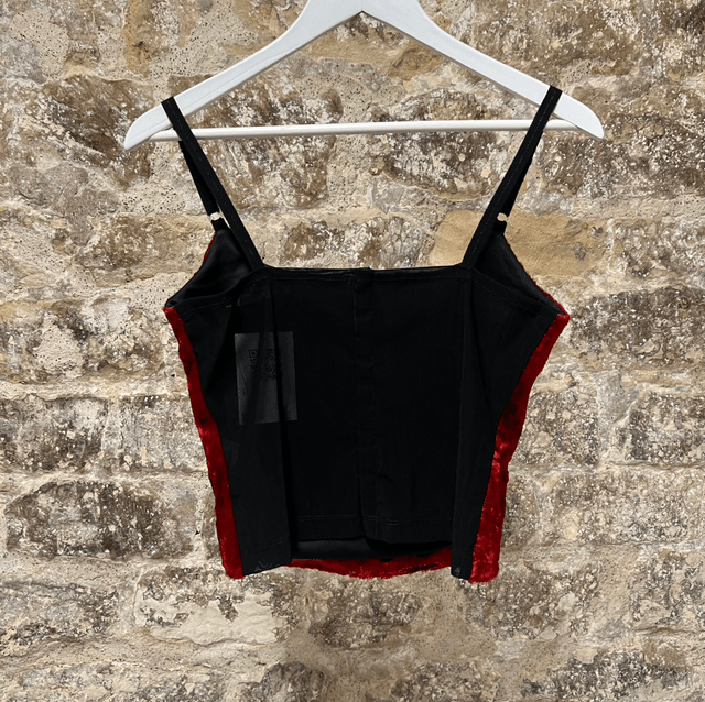 Pinko hairy corset #0196
