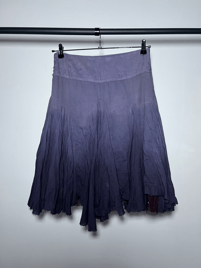  Purple gradient skirt #0103 