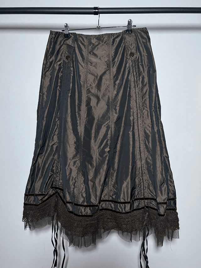 Long textured skirt #0106 