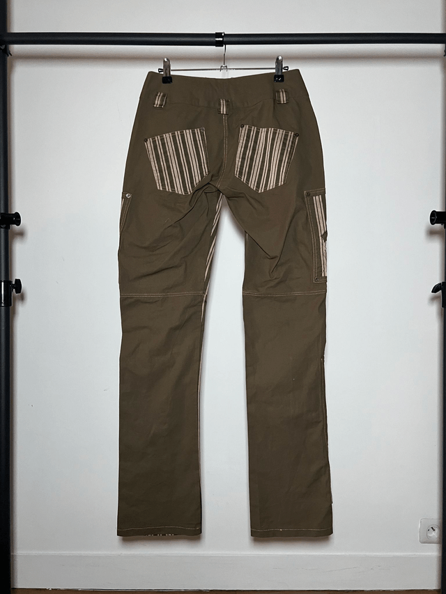  Stripped pants #0134 