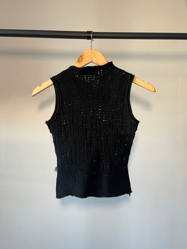 Bows wool tank top #0008