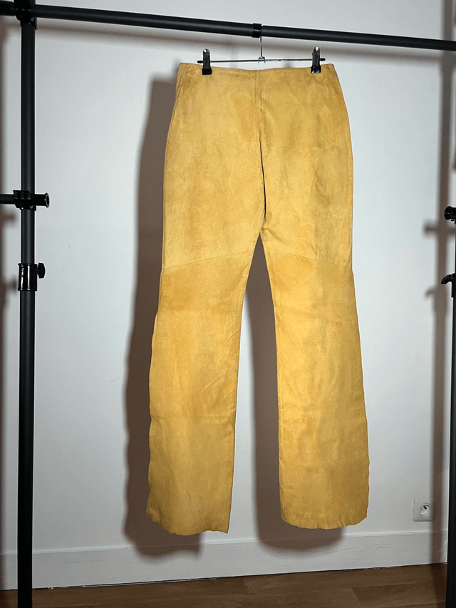 Suede pants #0114 