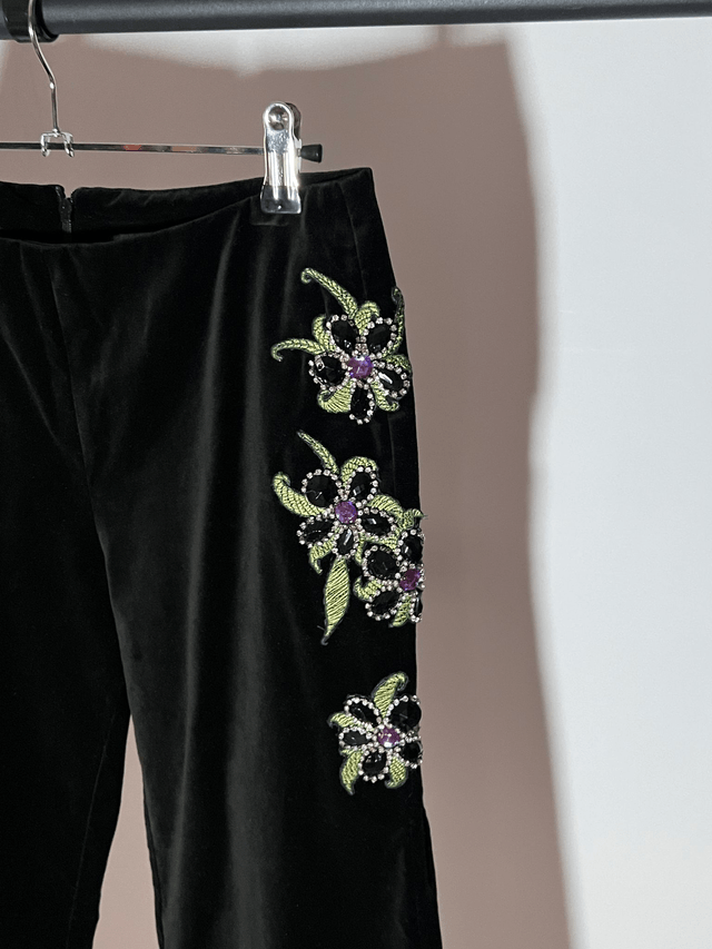  Velvet pants #0141 