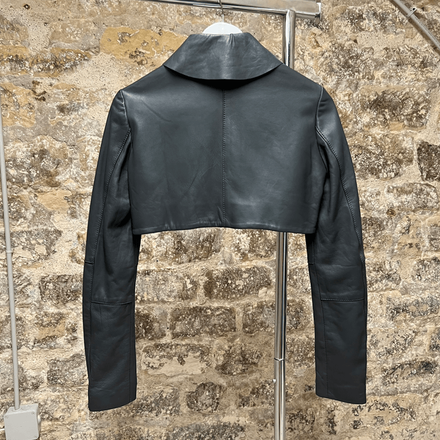 Leather bolero #0438