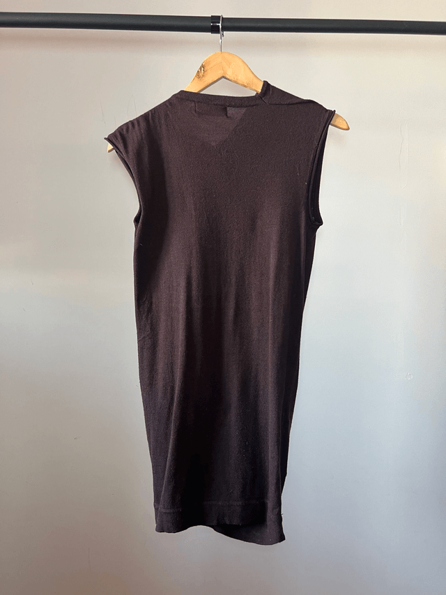 Assymetric vest #0074 