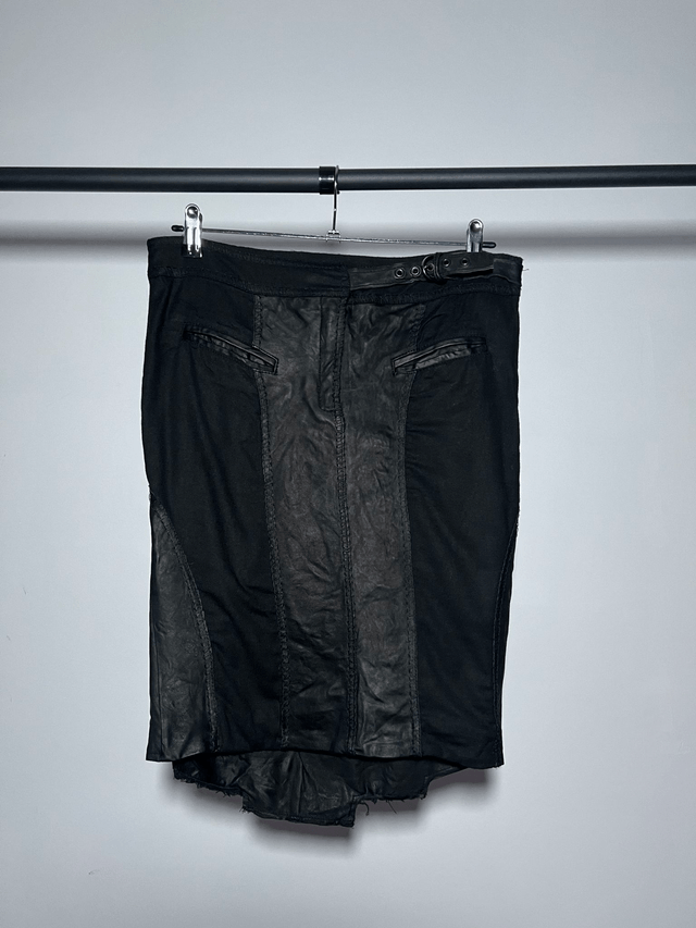 Leather skirt #0107 
