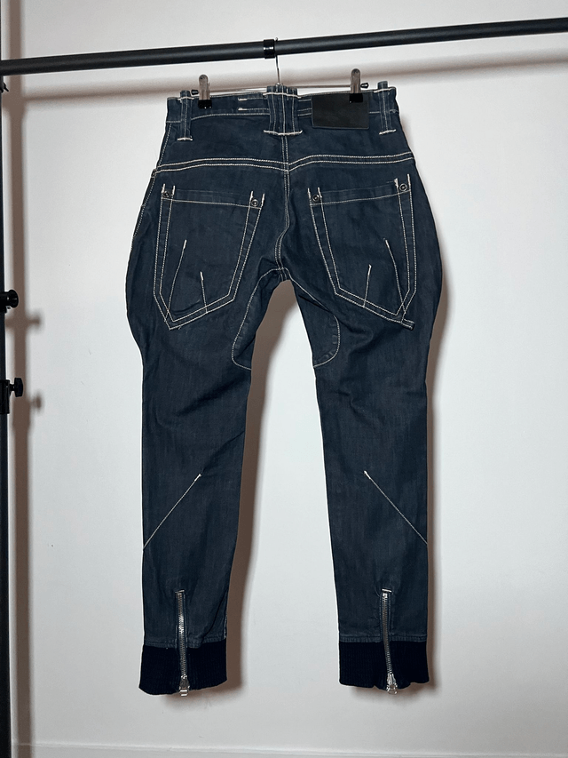 Denim Jodhpur pants #0133 