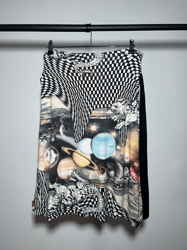 Psychedelic skirt #0158 
