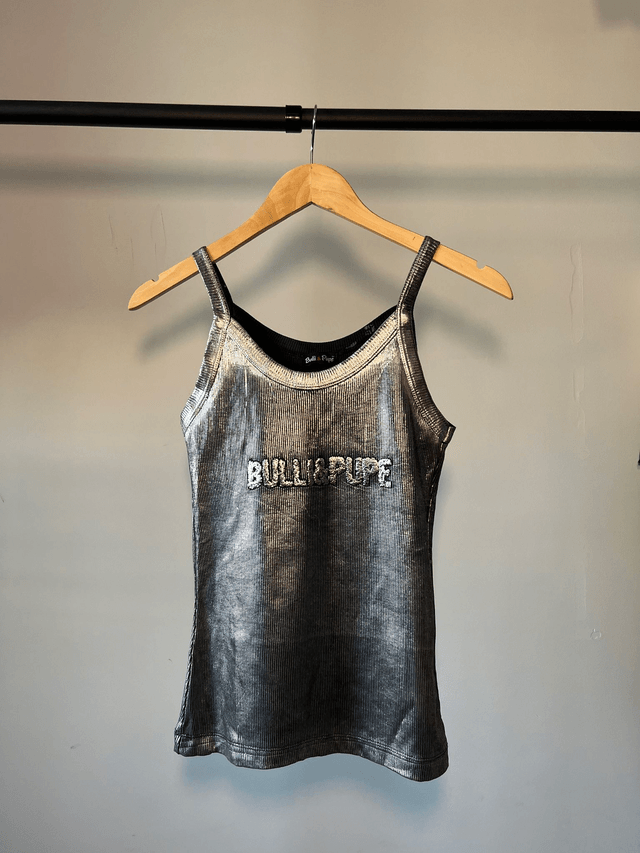 Silver tank top #0003