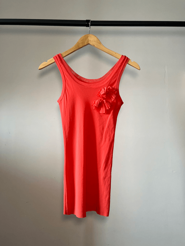 Flower mesh top #0056 