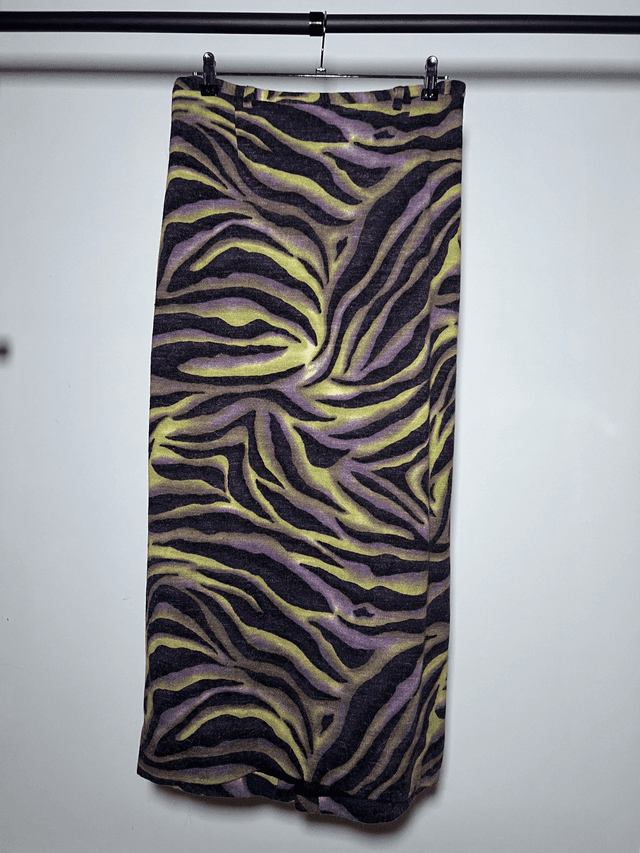 Zebra long skirt #0109 