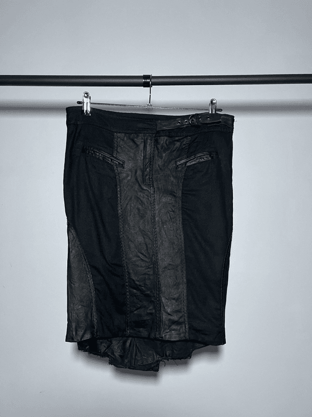 Leather skirt #0107 