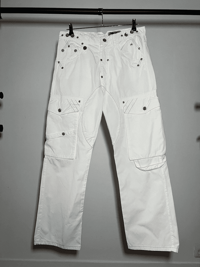 Studded cargo pants #0126 