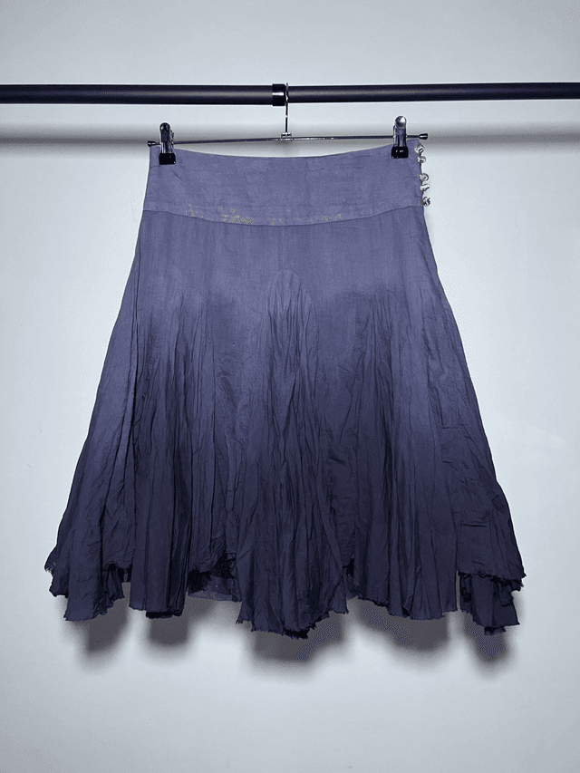  Purple gradient skirt #0103 